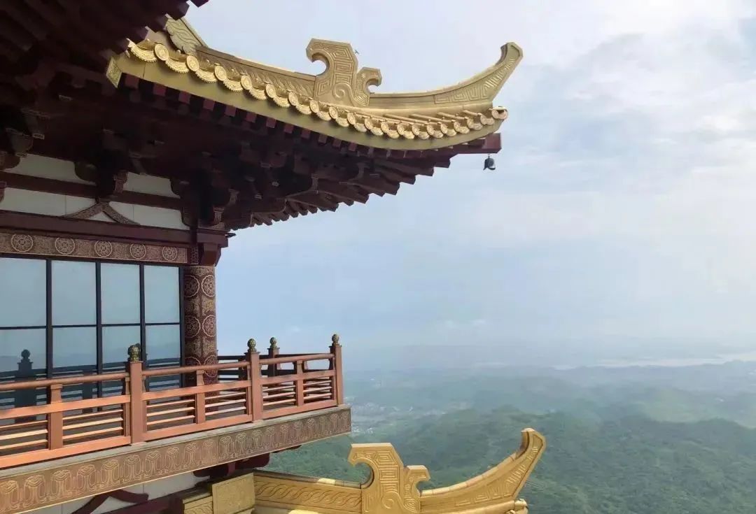 黄石东方山寺庙图片