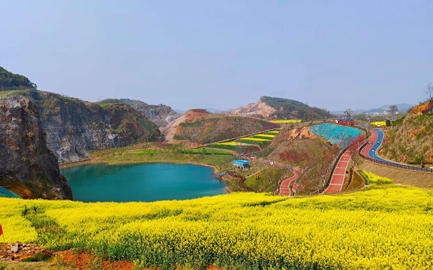 中央省市級媒體群訪漢版稻城亞丁江夏將增添一4a級旅遊景區