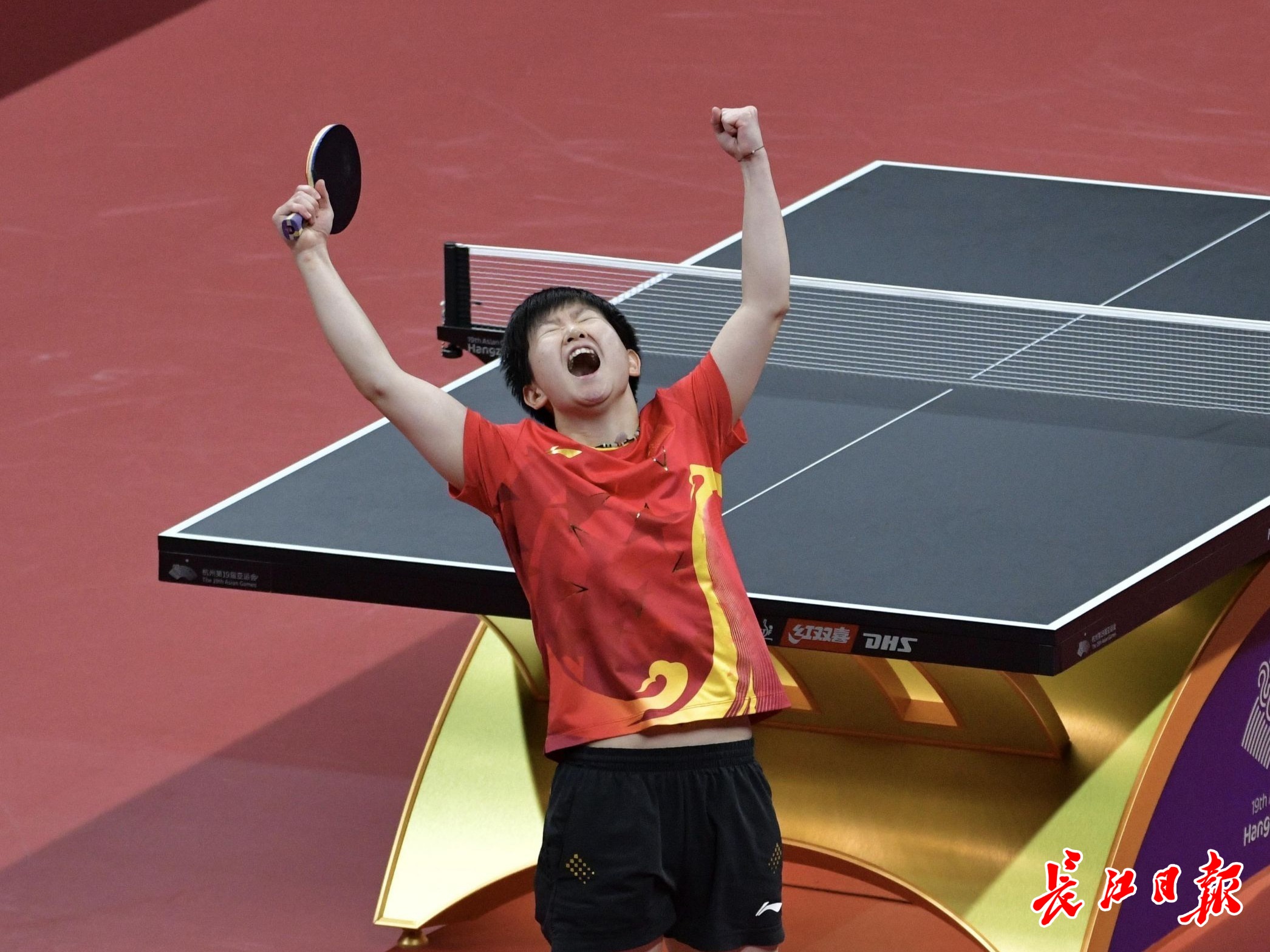 松哥看亚运孙颖莎夺得杭州亚运会乒乓球比赛女子单打冠军