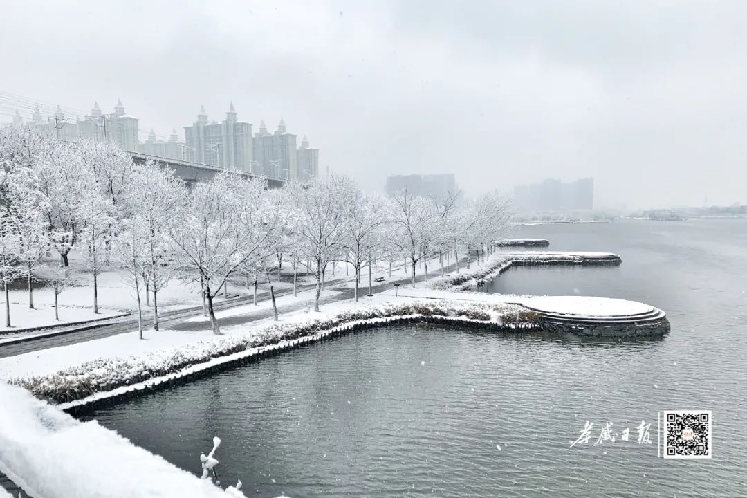 孝感雪景图片