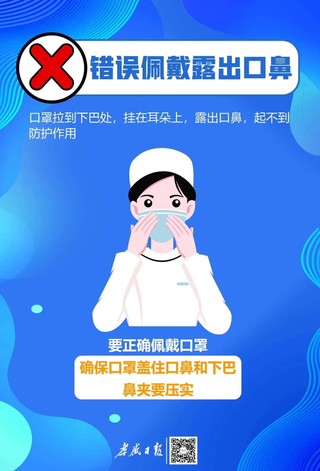 这些戴口罩的错误习惯,要不得!