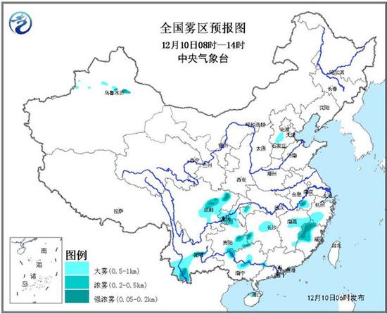 四川福建等局地有强浓雾 能见度不足200米_天下_新闻中心_长江网_cjn.cn