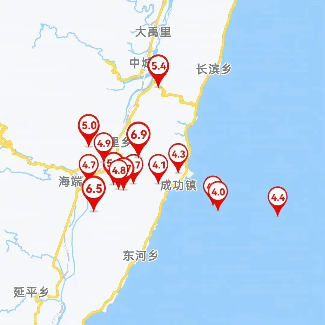 剛剛再發5.7級地震!