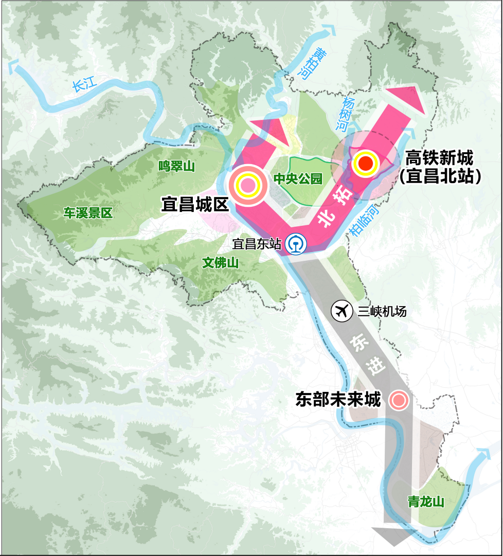 正在公示事關宜昌高鐵新城