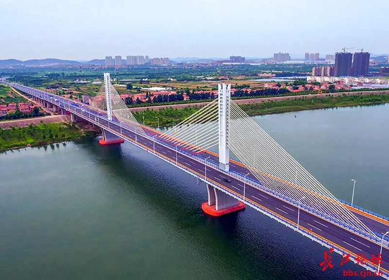 沙洋汉江大桥图片