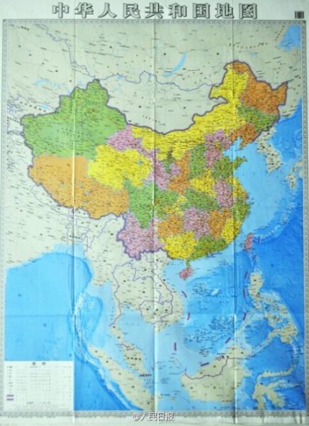 中国地图. 简图 放大图片