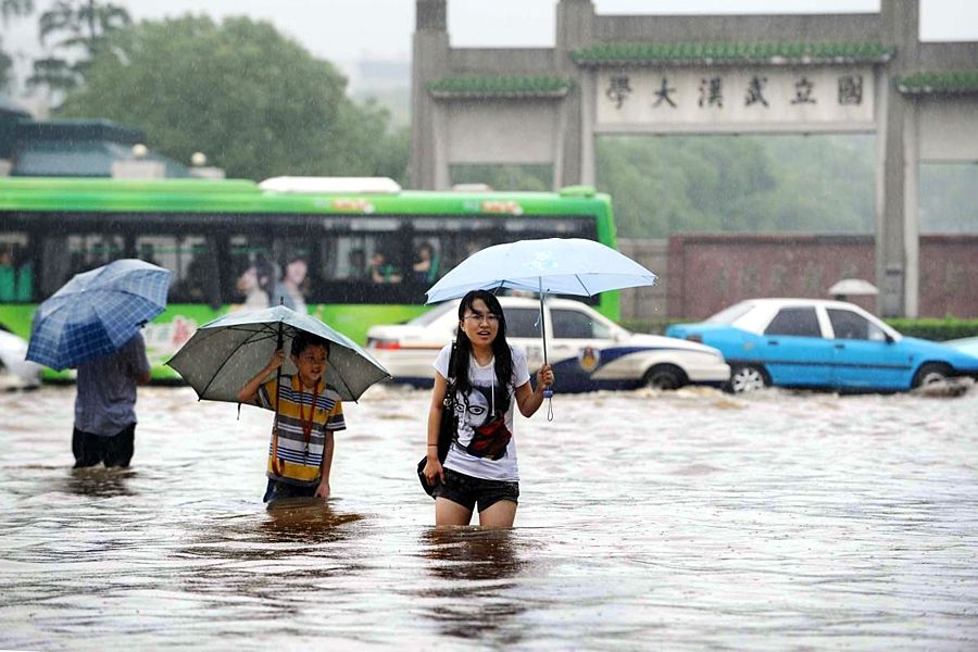 梅雨季武汉图片