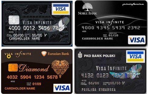 visa信用卡图片正反图片