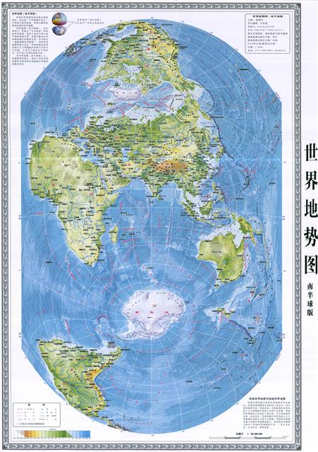 世界地图高清放大国家图片