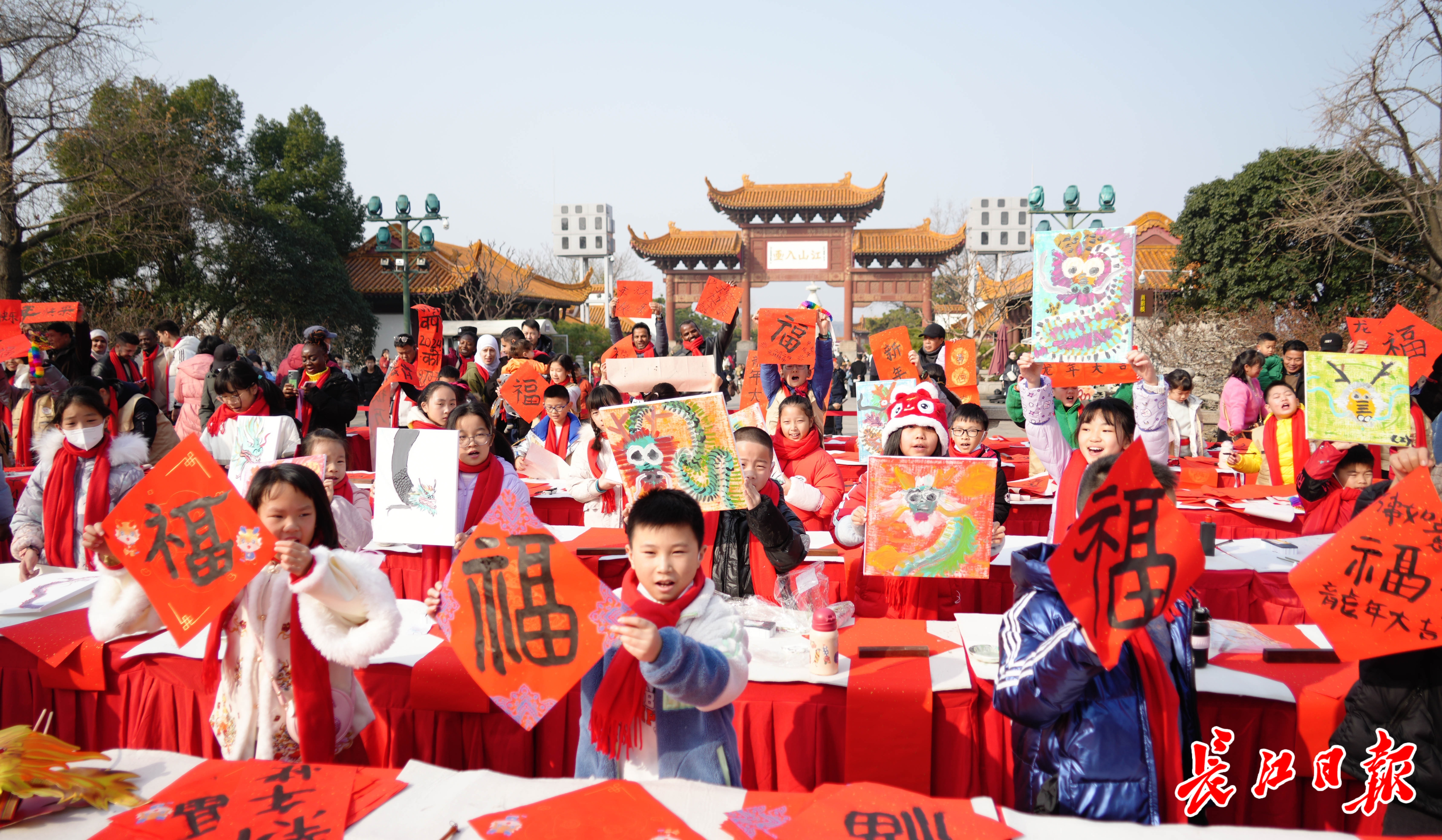 人氣超旺元旦小長假歡聲笑語是武漢各公園主旋律