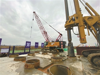 通苏嘉甬高铁首根桩基顺利开钻 项目正式进入主体工程施工阶段
