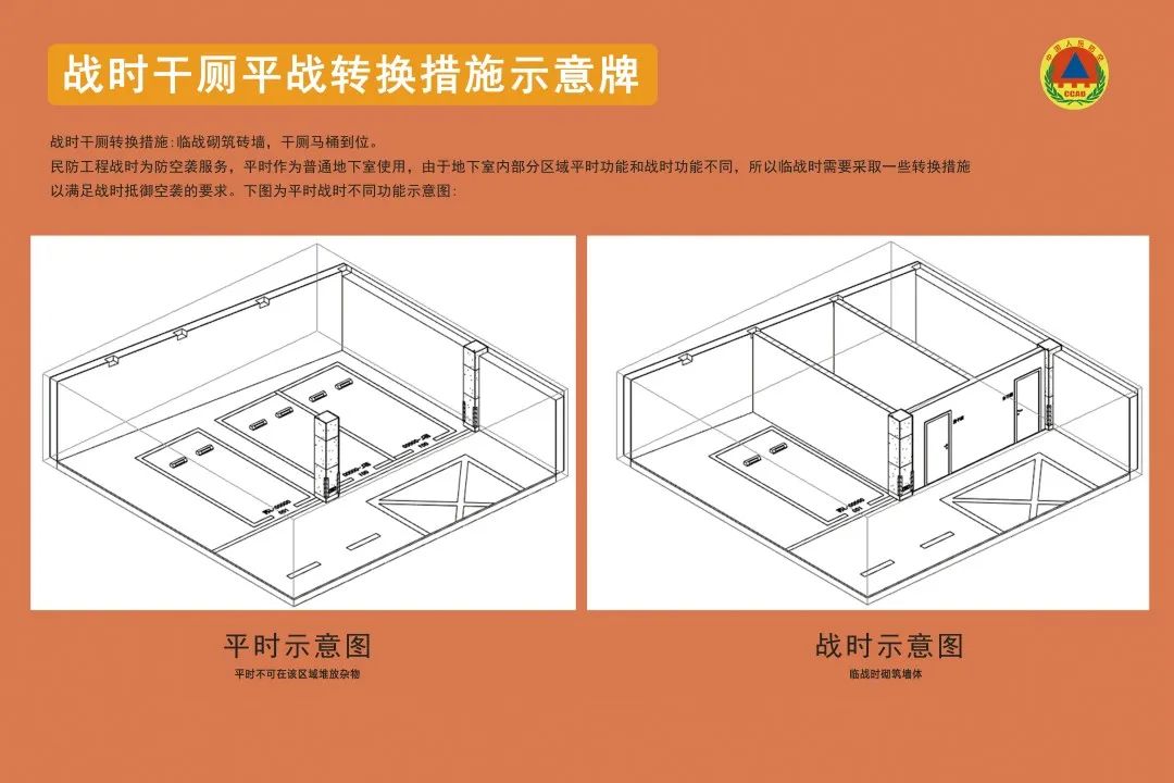 人防干厕平时示意图图片