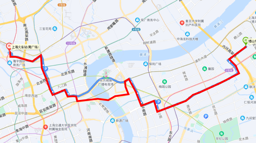 浦东24路公交车路线图图片