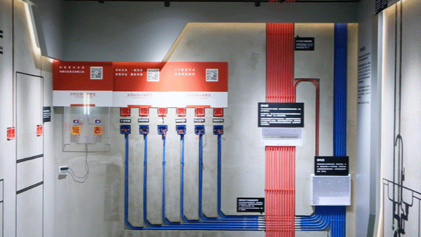 欧标水电工艺展示墙图片
